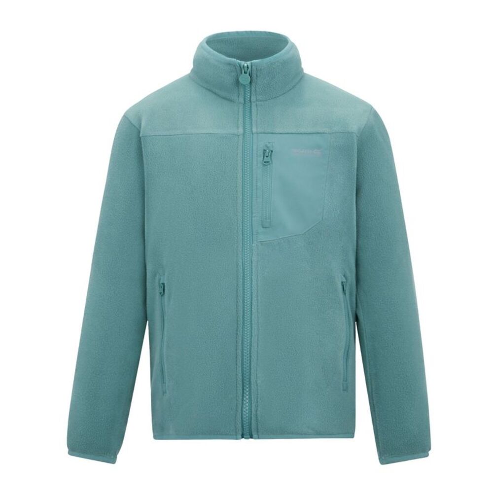 Regatta Childrens/Kids Frankie Full Zip Fleece Jacket / Ivy Moss